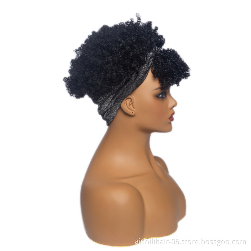 Aishili wholesale wig band grip headband Afro wave headband wigs for black women